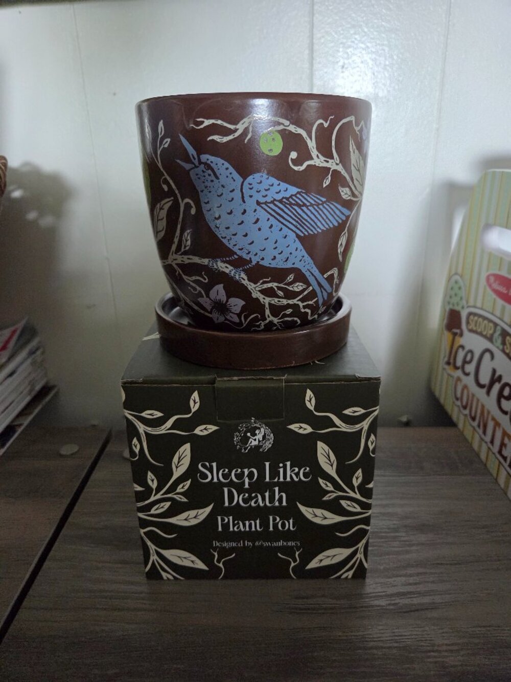 Fairyloot Sleep Like Death Ceramic Plant Pot